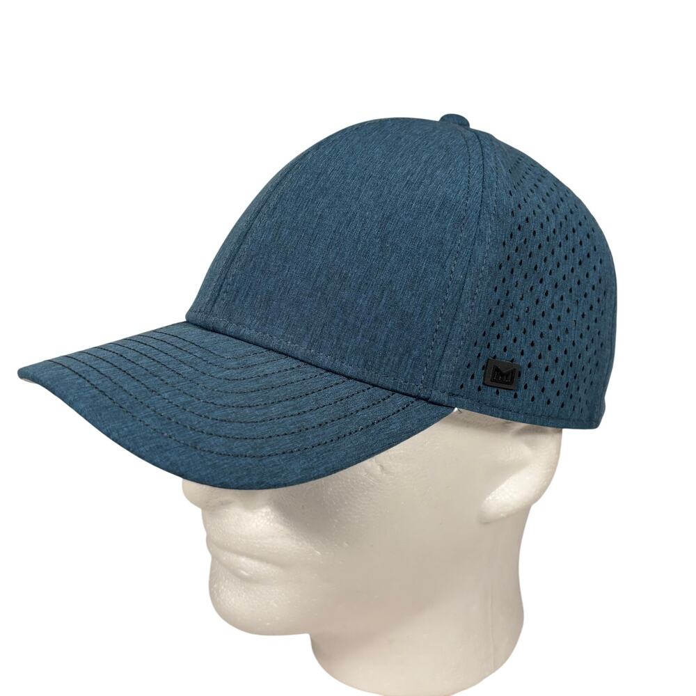 Melin A-Game Hydro Teal Blue Performance Mesh Back Adjustable Hat Mens Classic